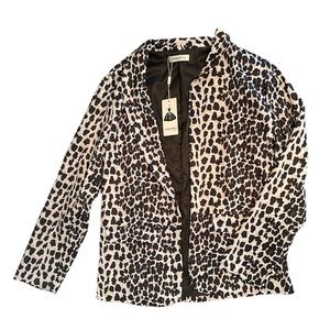 Animal Print Blazer